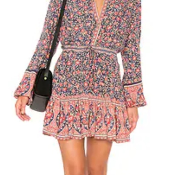 Spell and The Gypsy Collective Jasmine Play Dress navy M - Picture 4 of 15